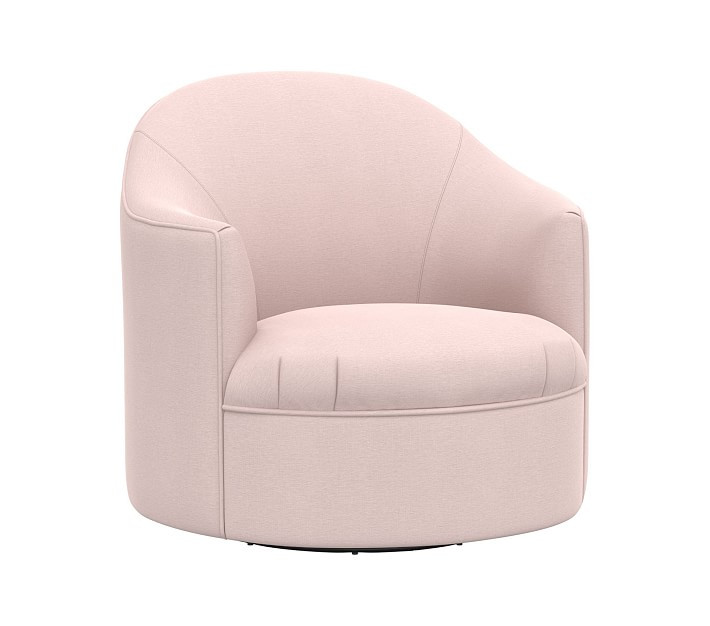 Lola Swivel Glider & Ottoman | Pottery Barn Kids