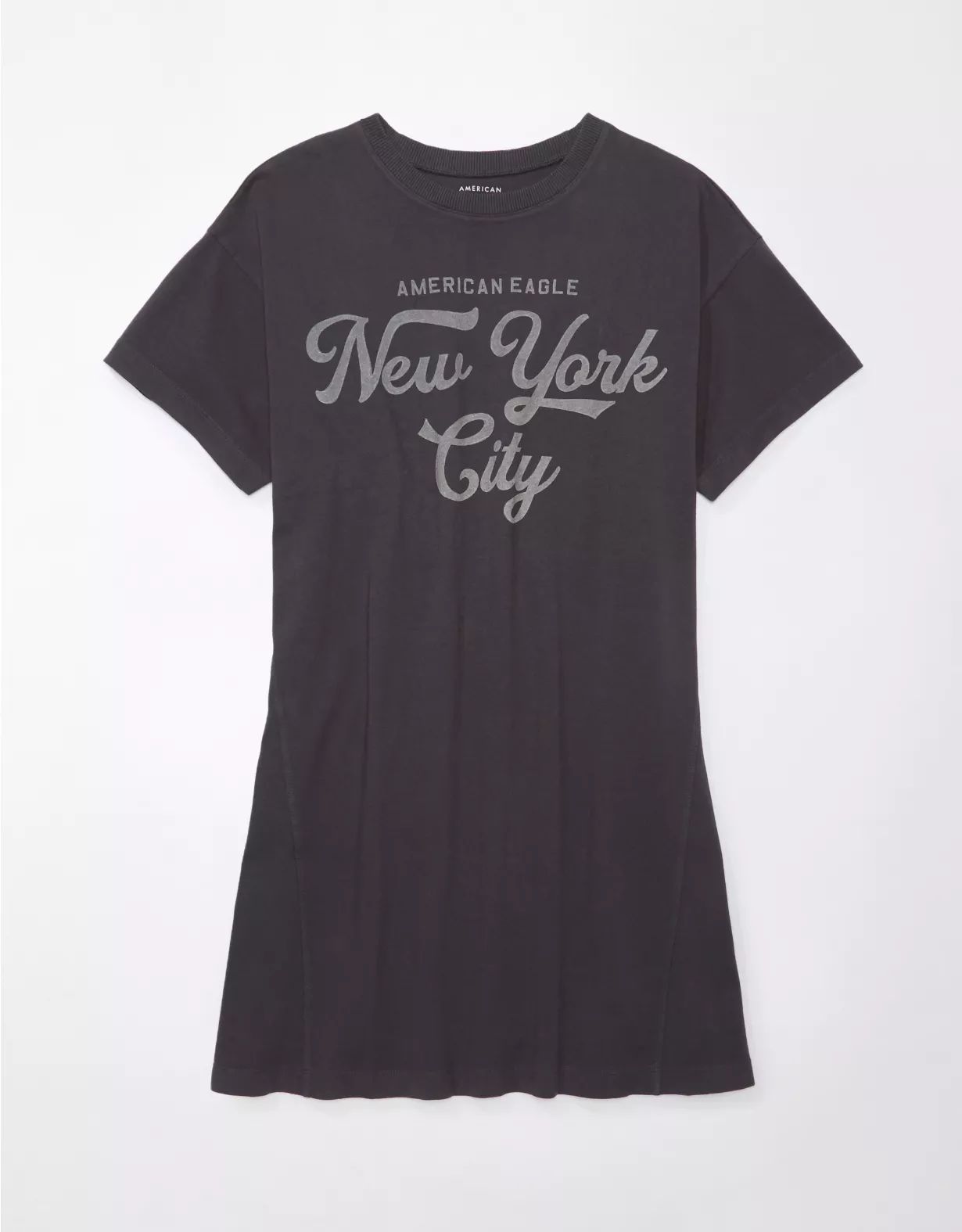 AE New York Graphic T-Shirt Mini Dress | American Eagle Outfitters (US & CA)