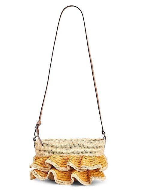 Loewe


Paula's Ibiza Pochette Ruffle Raffia Crossbody Bag



4.5 out of 5 Customer Rating | Saks Fifth Avenue