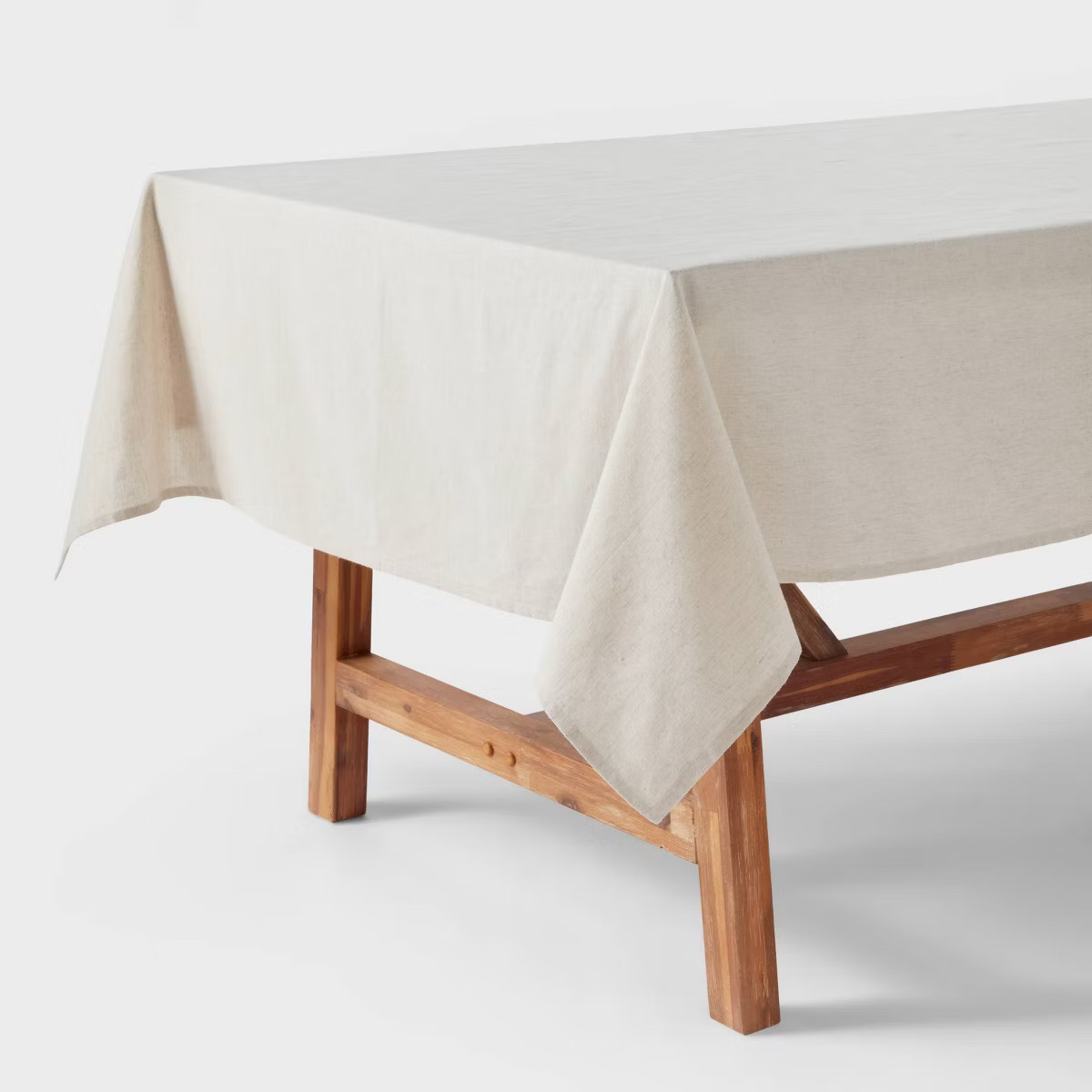 Cotton and Linen Blend Tablecloth - Threshold™ | Target