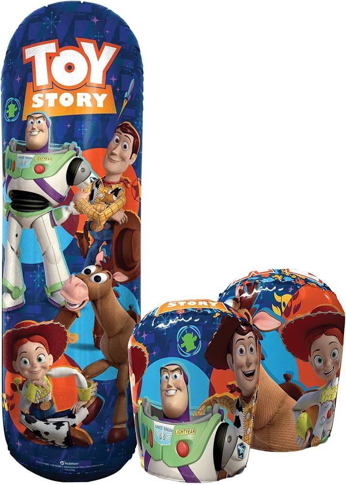 Hedstrom Toy Story 4 Bop Bag Inflatable Punching Bag & Gloves Set, 36 Inch | Amazon (US)