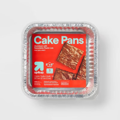 Aluminum Foil Cake Pan with Lids - 3ct - up&up™ | Target