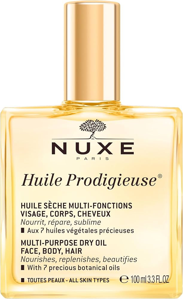 NUXE Huile Prodigieuse Multi-Purpose Dry Oil - Radiant Glow and Lightweight Hydration for Face, B... | Amazon (US)