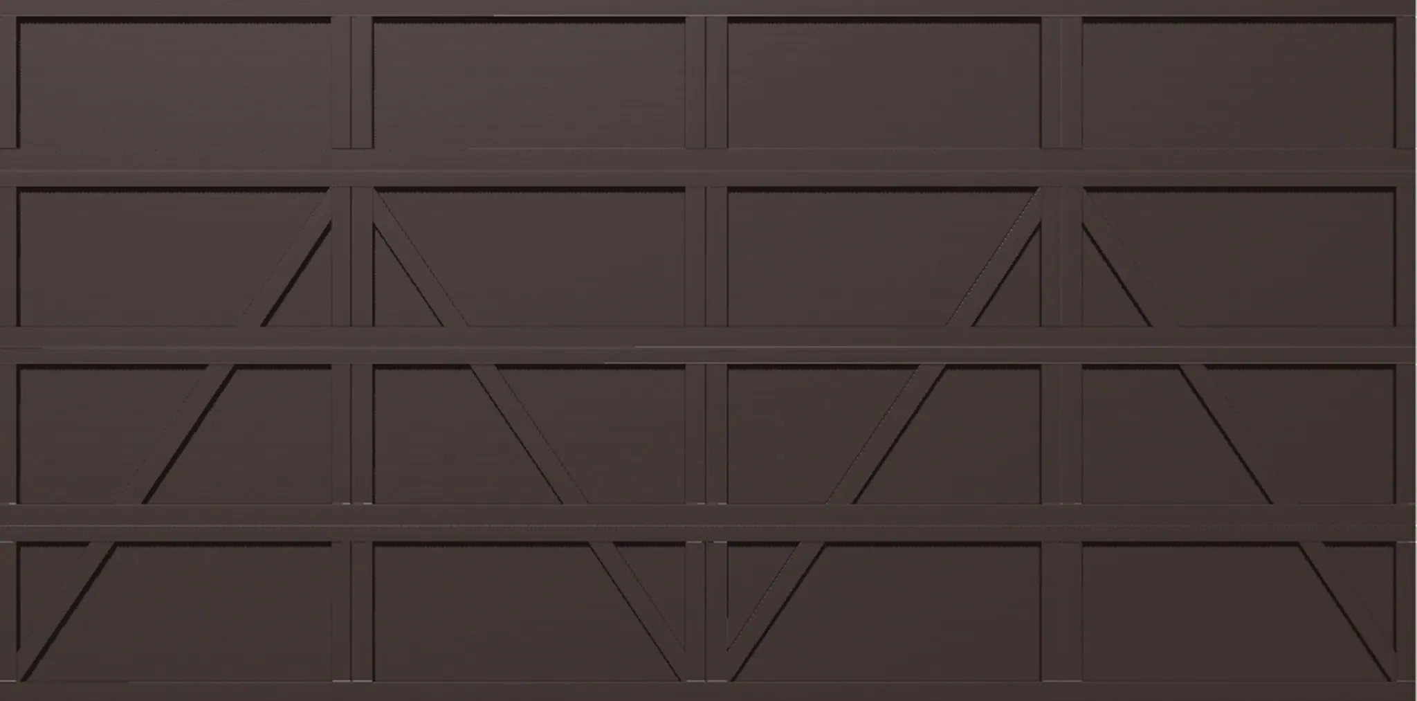 Wayne Dalton Classic Steel Model 9405 16-ft x 8-ft 10 R-Value Insulated Brown Double Garage Door one_size | WD9405CHBR168 | Lowe's