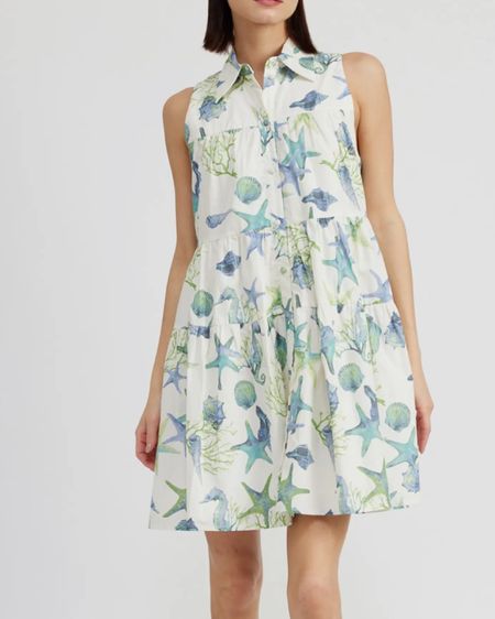 New! Love this print for summer! 
Vacation dress, summer dress 

#LTKSeasonal