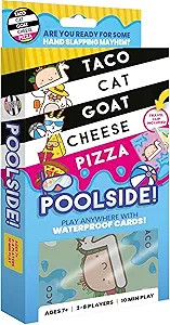 Taco Cat Goat Cheese Pizza - Poolside Edition – Waterproof Card Game for Outdoor Camping, Trave... | Amazon (US)