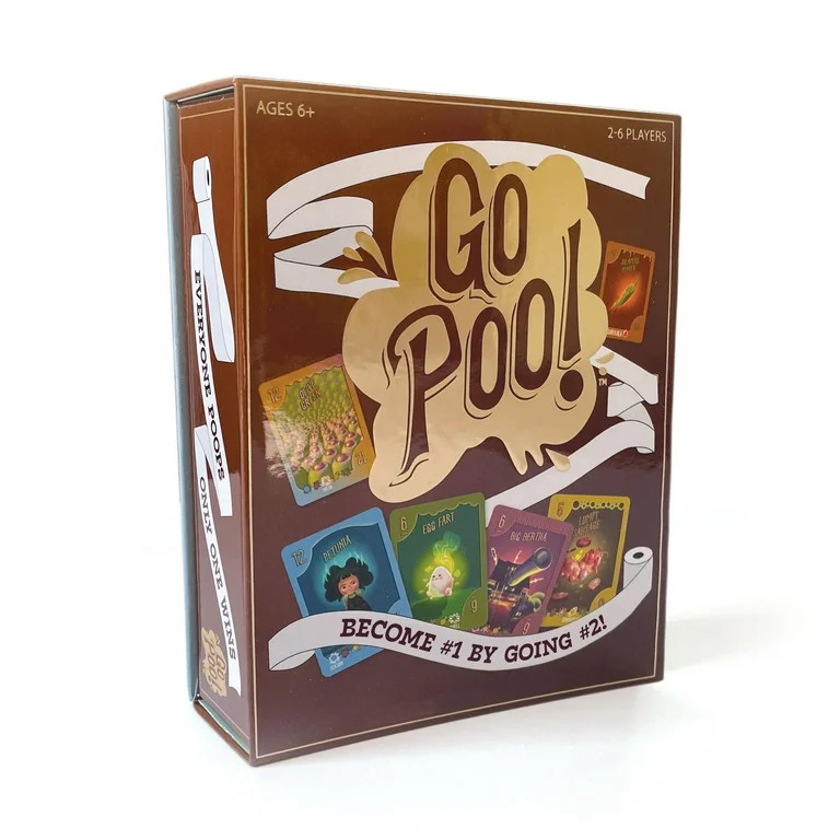 Paper House: Go Poo! The Game - Laugh Out Loud Funny Card Collection Game, Family Game Night, Hil... | Walmart (US)