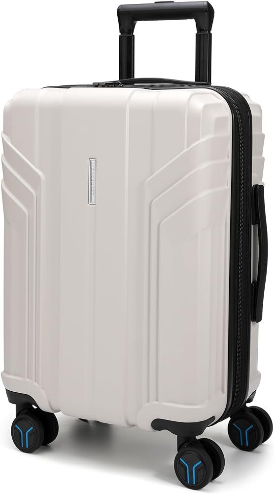 BAGSMART Expandable Carry On Luggage 22x14x9 Airline Approved, 1OO% PC Lightweight Hard Shell Sui... | Amazon (US)