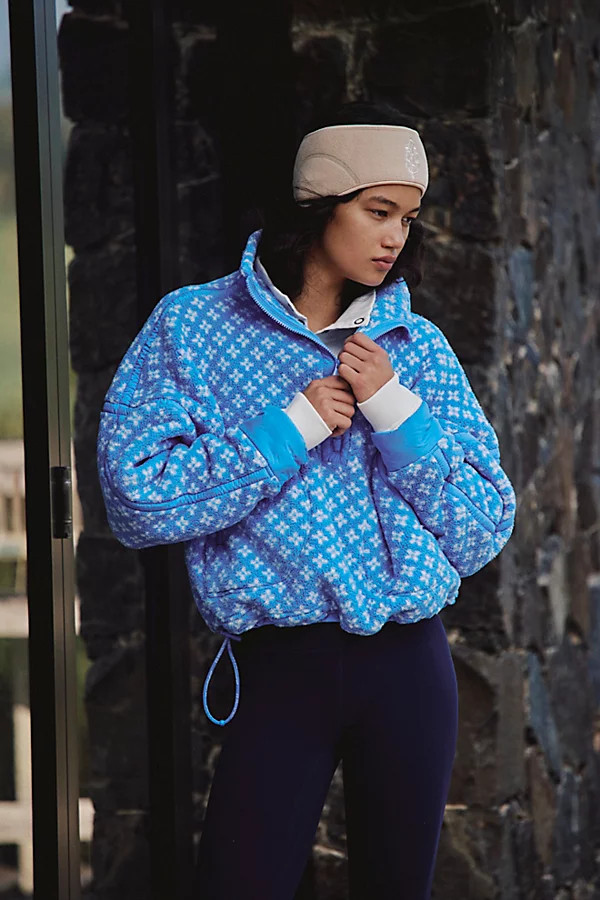 Mountain High Printed Half Zip Fleece | Free People (Global - UK&FR Excluded)