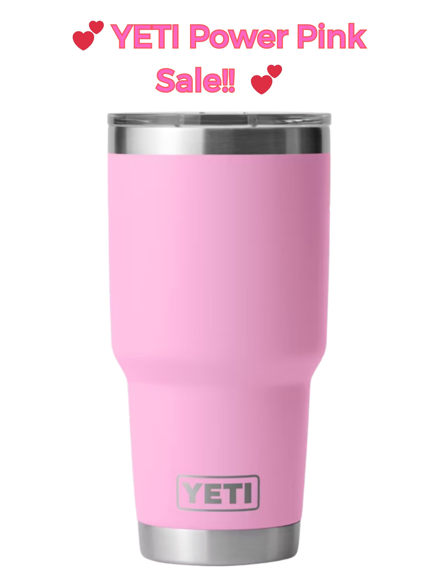 Yeti has a sale on select Power Pink ramblers and other cups / drink ware. 

#LTKSaleAlert #LTKFitness #LTKHome