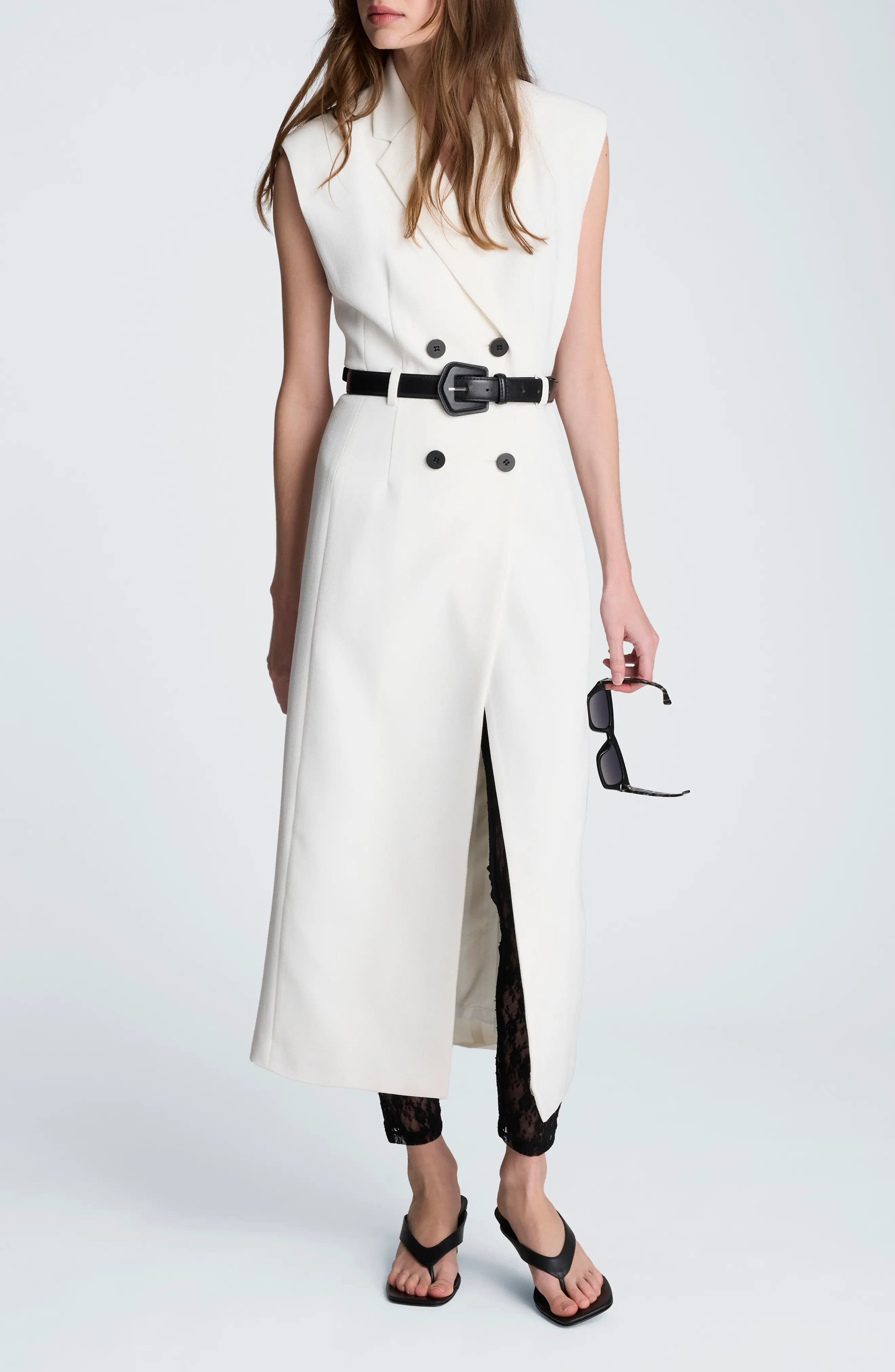 Double Breasted Midi Trench Dress (Women) | Nordstrom | Nordstrom