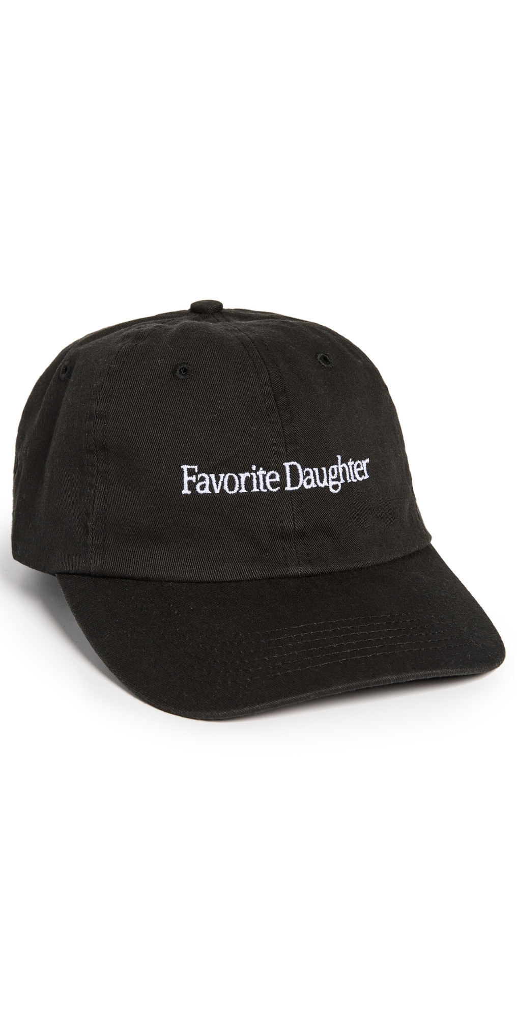 Favorite Daughter Classic Logo Baseball Cap Black One Size | Shopbop