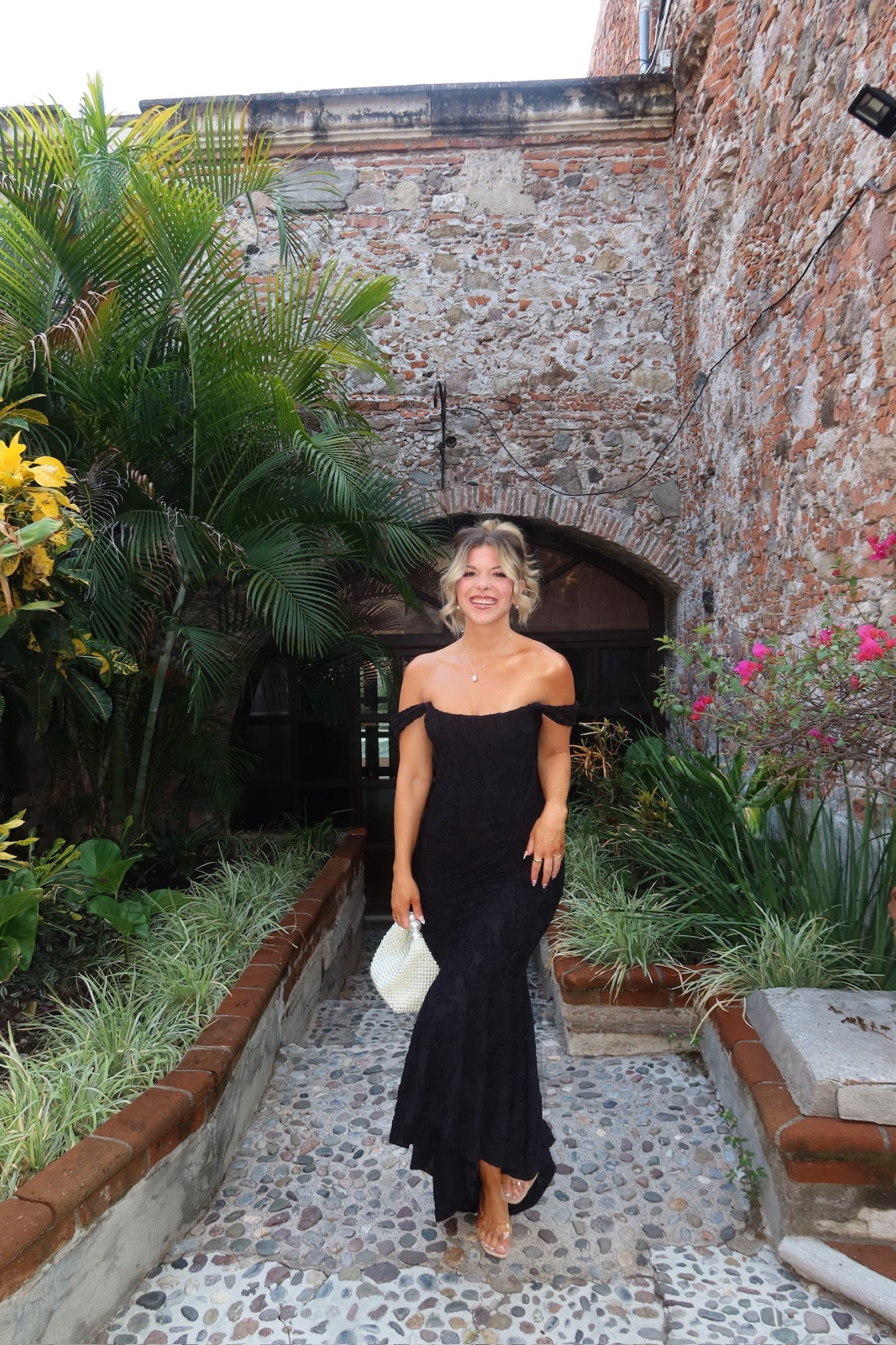 Black lace off the shoulder corset wedding guest dress black tie formal event dress special occasion dress

Wearing my usual small/2

Dibs code: Emerson [unbothered bronze]
Loving tan code: emersonlt
Lulus code: emerson20

#LTKWedding #LTKStyleTip #LTKParties