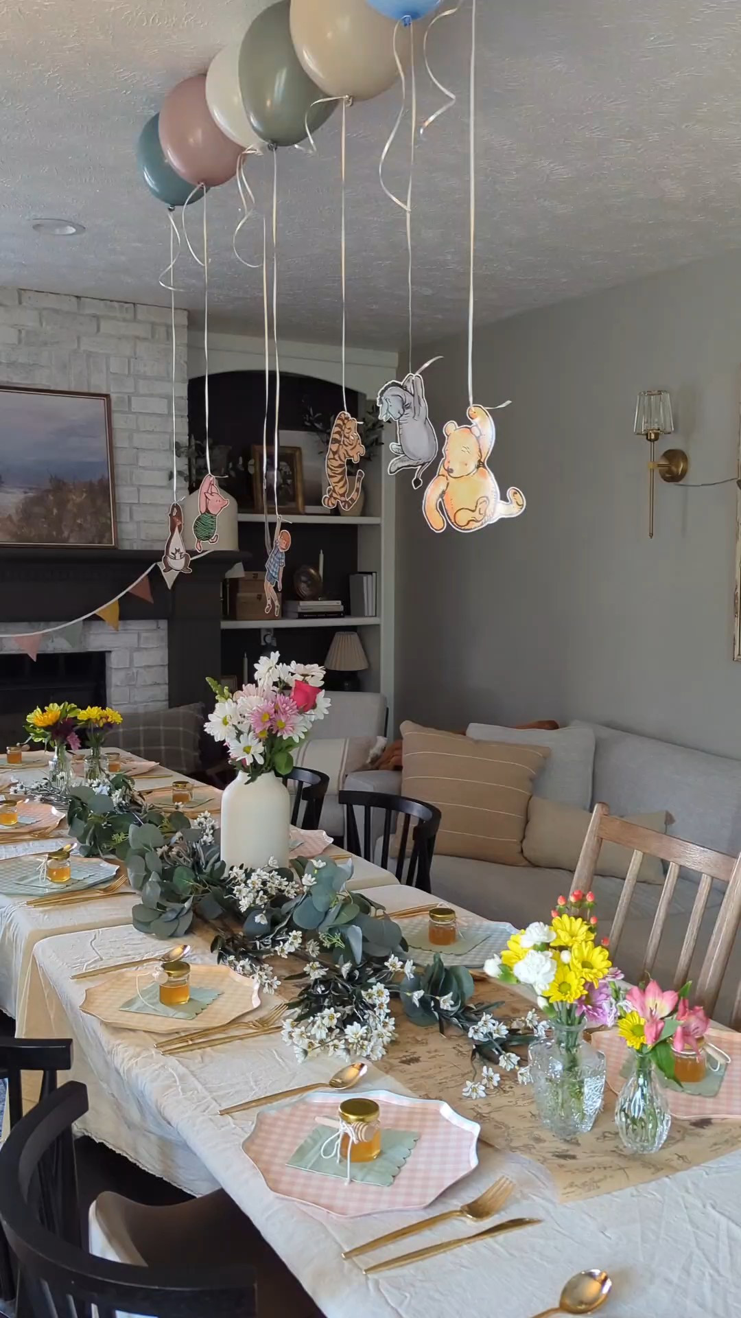 Winnie the Pooh Party Decorations for our girl's second birthday party. Everything was so whimsical and sweet, perfect for bringing a piece of the Hundred Acre Wood into our home. #winniethepooh #winniethepoohparty #poohbear #partydecor #toddlerparty #secondbirthday #partyideas #springparty #springdecor  

#LTKKids #LTKSeasonal #LTKParties