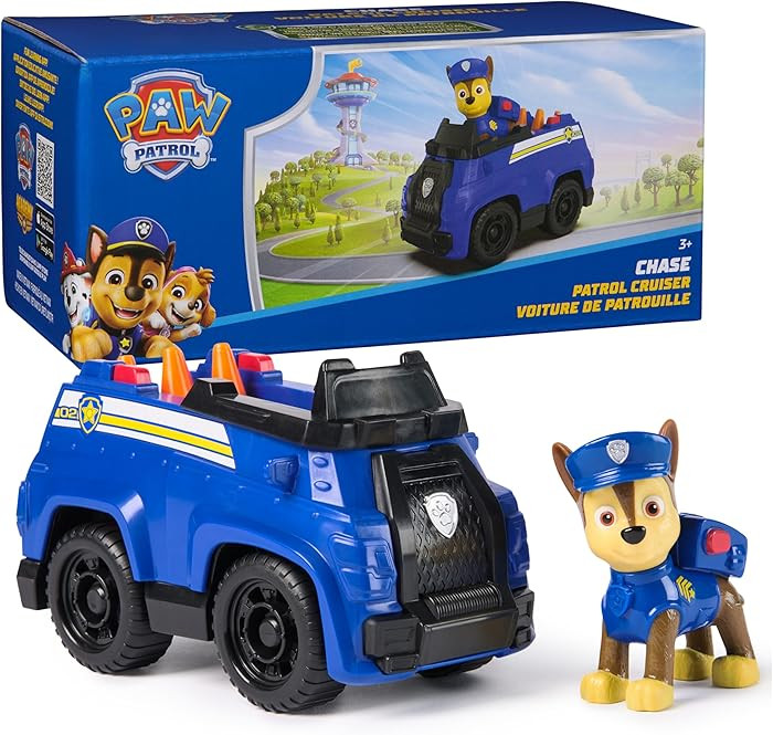 Paw Patrol Chase's Patrol Cruiser Toy Car | Amazon (US)