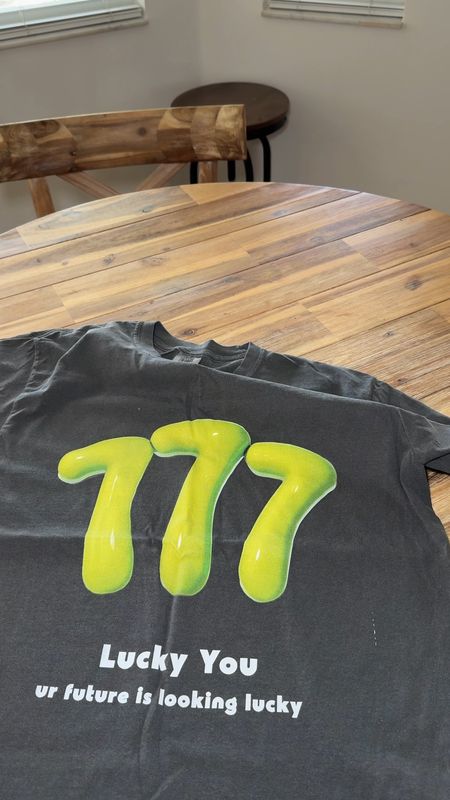 777 t shirt. Kristin Jones drop  

#LTKfindsunder50 #LTKover40 #LTKstyletip