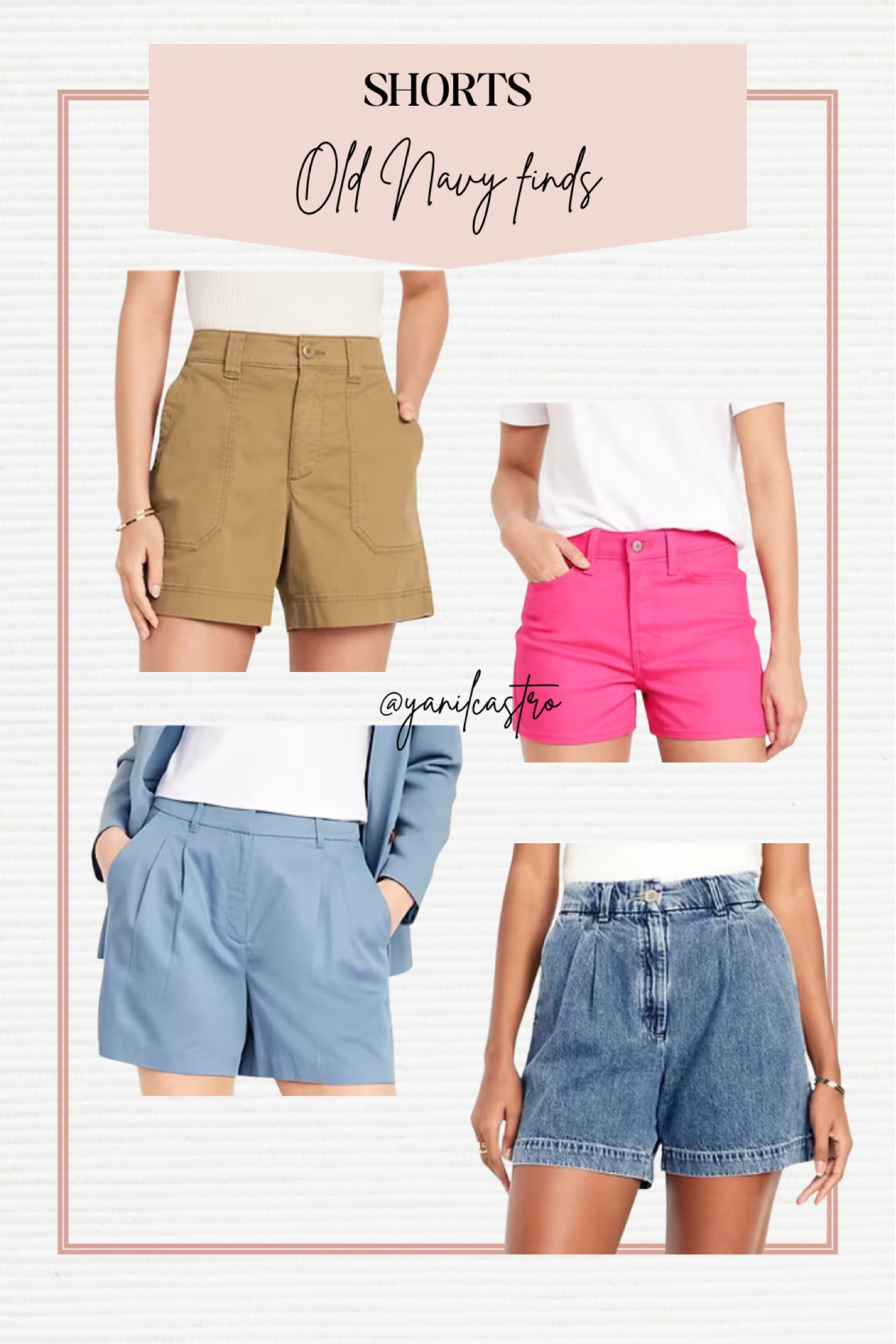 Old Navy shorts 🏖️

I love shorts that comes in different colors  

#LTKFindsUnder50 #LTKSummerSales #LTKSaleAlert