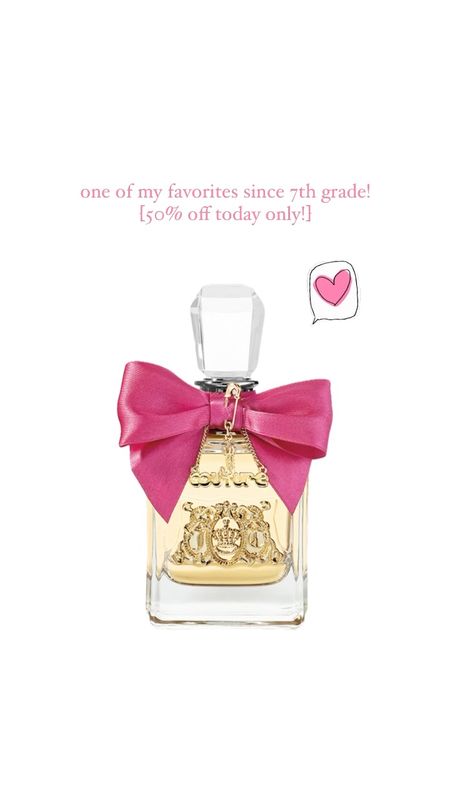 50% off juicy couture perfume at ulta today only! 

#LTKbeauty #LTKfindsunder50 #LTKsalealert