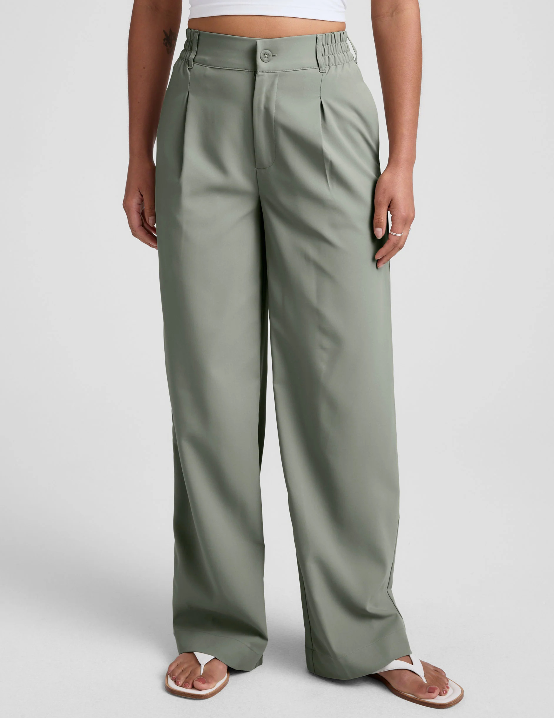 Status Wide Leg Trouser | Beyond Yoga | Beyond Yoga