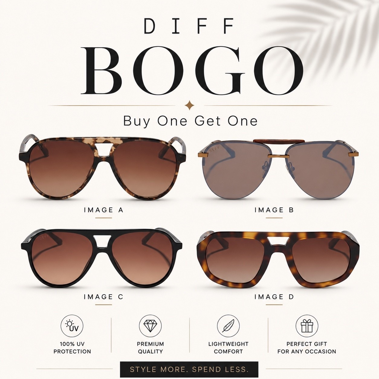 Just got this round up of sunglasses from DIFF.. and all 4 are keepers.