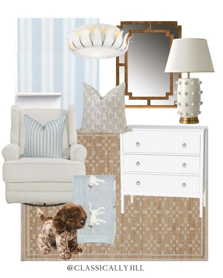 Nursery decor, baby, wallpaper, classic home style 

#LTKhome