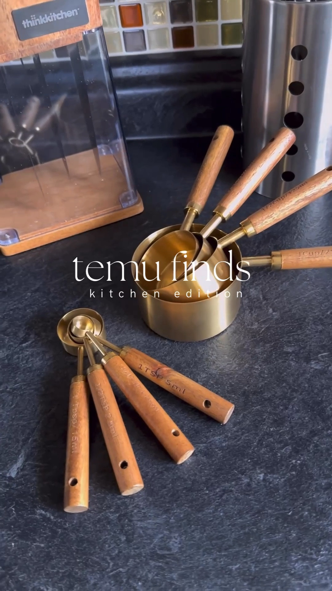 Loving these new measuring cups, so stylish and a fraction of the cost on Temu! 

#LTKVideo #LTKhome