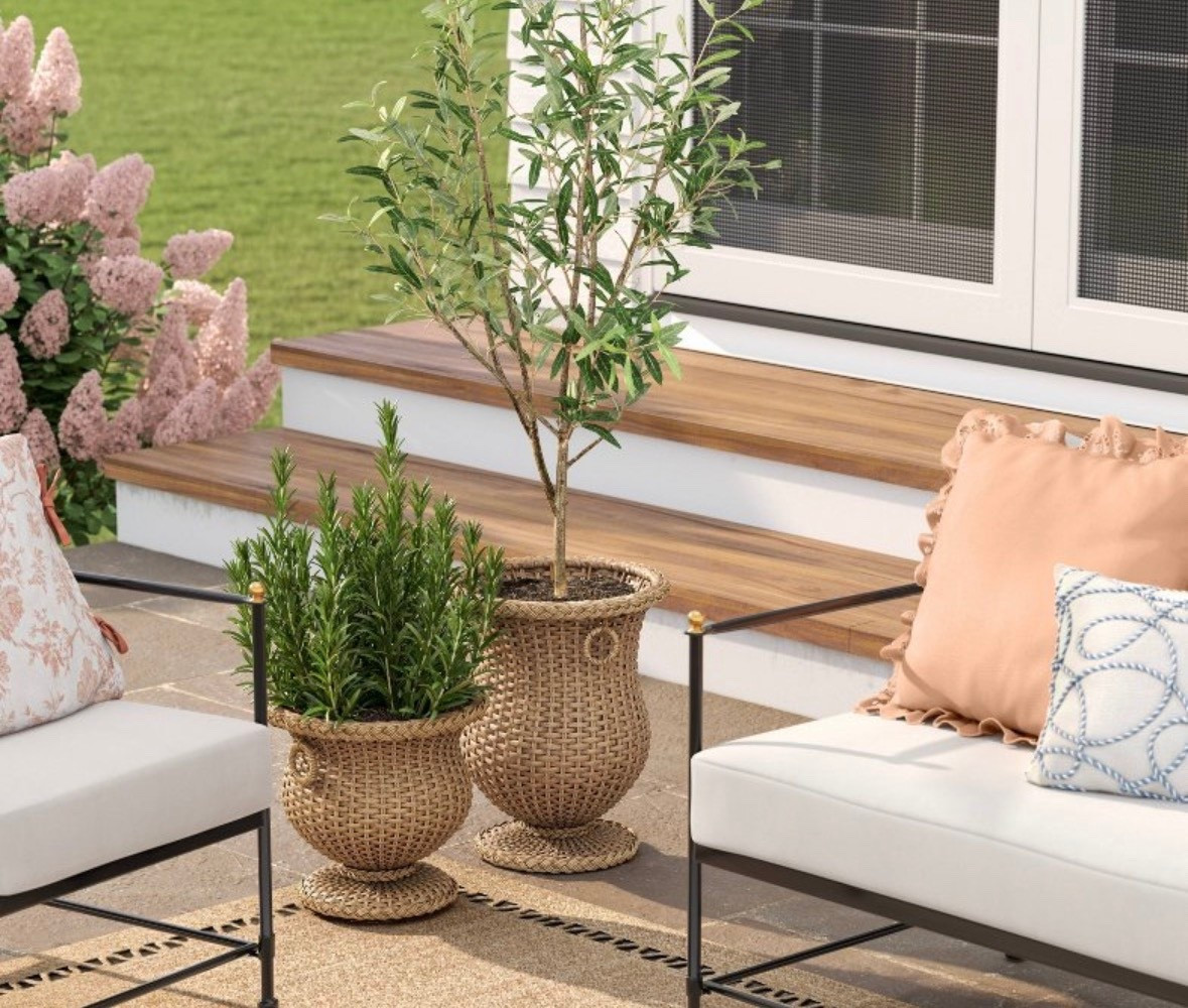 Love these pretty wicker planters from @Target! Under $100!

Outdoor decor, outdoor spaces, outdoor planters, target finds 

#LTKSaleAlert #LTKSeasonal #LTKHome