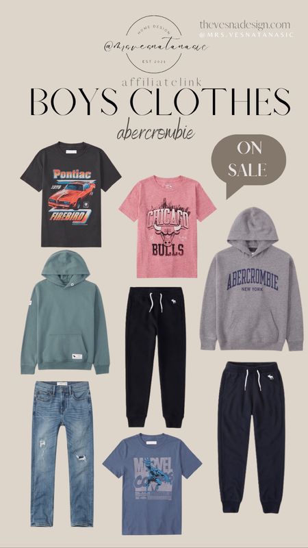 SALE 🚨 Picking these up for my 7 and 8 year old boys! 

Boys clothes, sweatpants, sweatshirt, tshirt, boys outfit, clothes for boys, big boys, boys pants, boys shirt, boys tee, boys jeans, abercrombie, abercrombie & kids, kids clothes, spring, 

#LTKkids #LTKSale #LTKunder100
