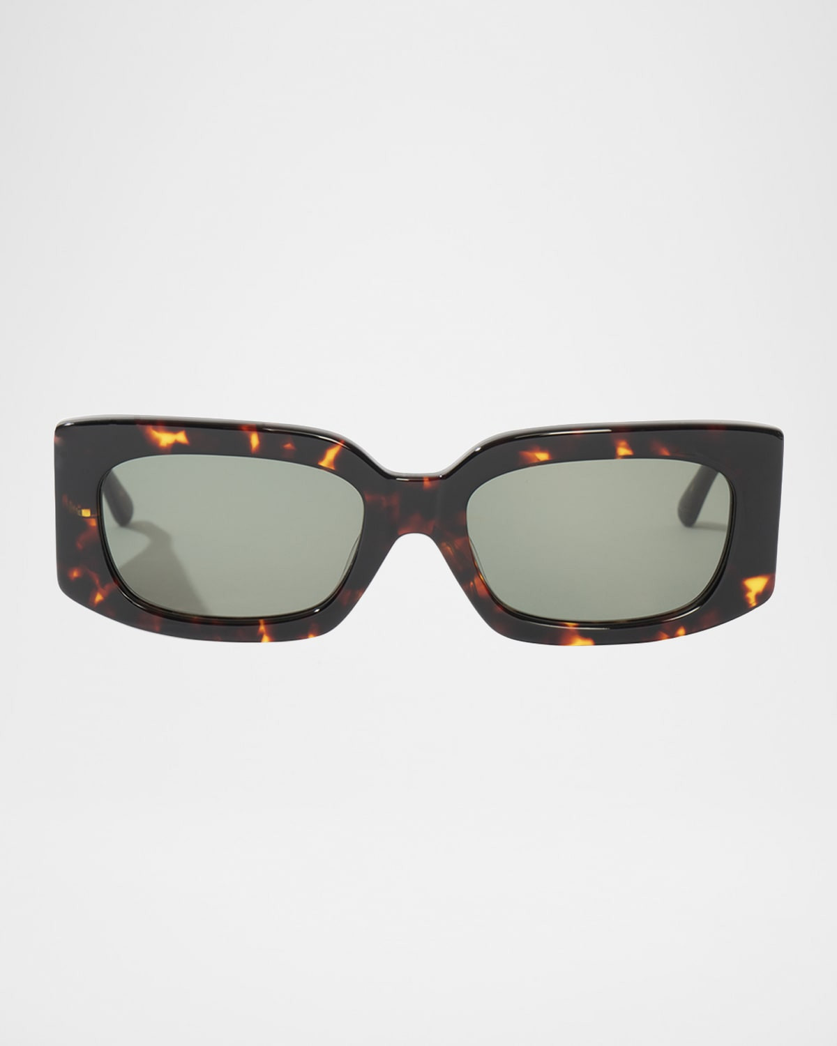 Sunseeker Rectangle Acetate Sunglasses | Neiman Marcus