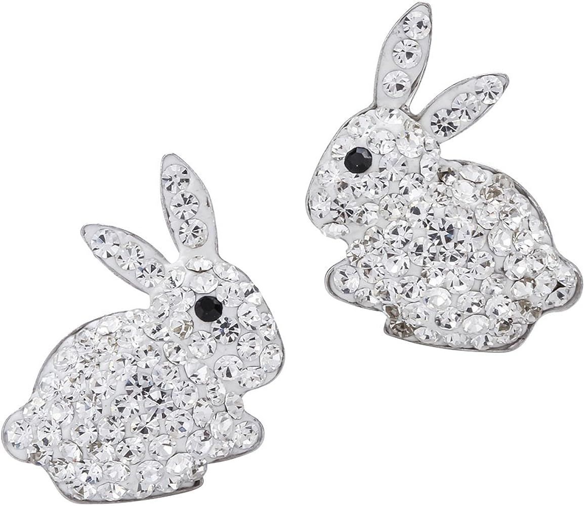 YACQ Women's Easter Stud Earrings, 925 Sterling Silver Hypoallergenic Jewelry for Teen Girls | Amazon (US)
