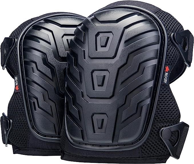 NoCry Professional Knee Pads with Heavy Duty Foam Padding and Comfortable Gel Cushion, Strong Dou... | Amazon (US)