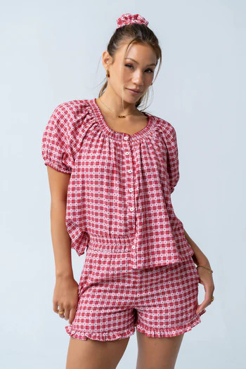 Ambree Gingham Shorts | Böhme US