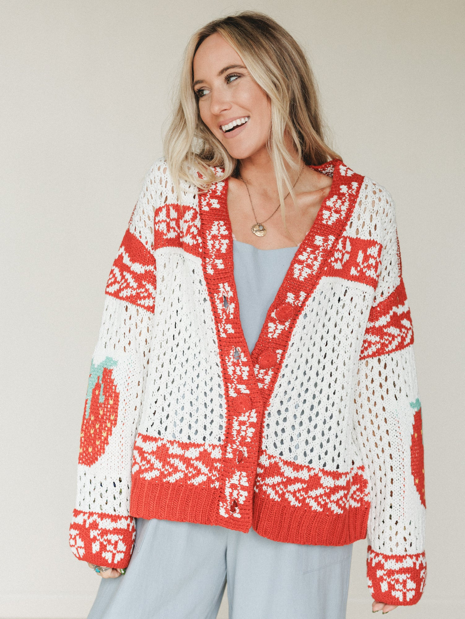 Love You Sweater - Red | Three Bird Nest
