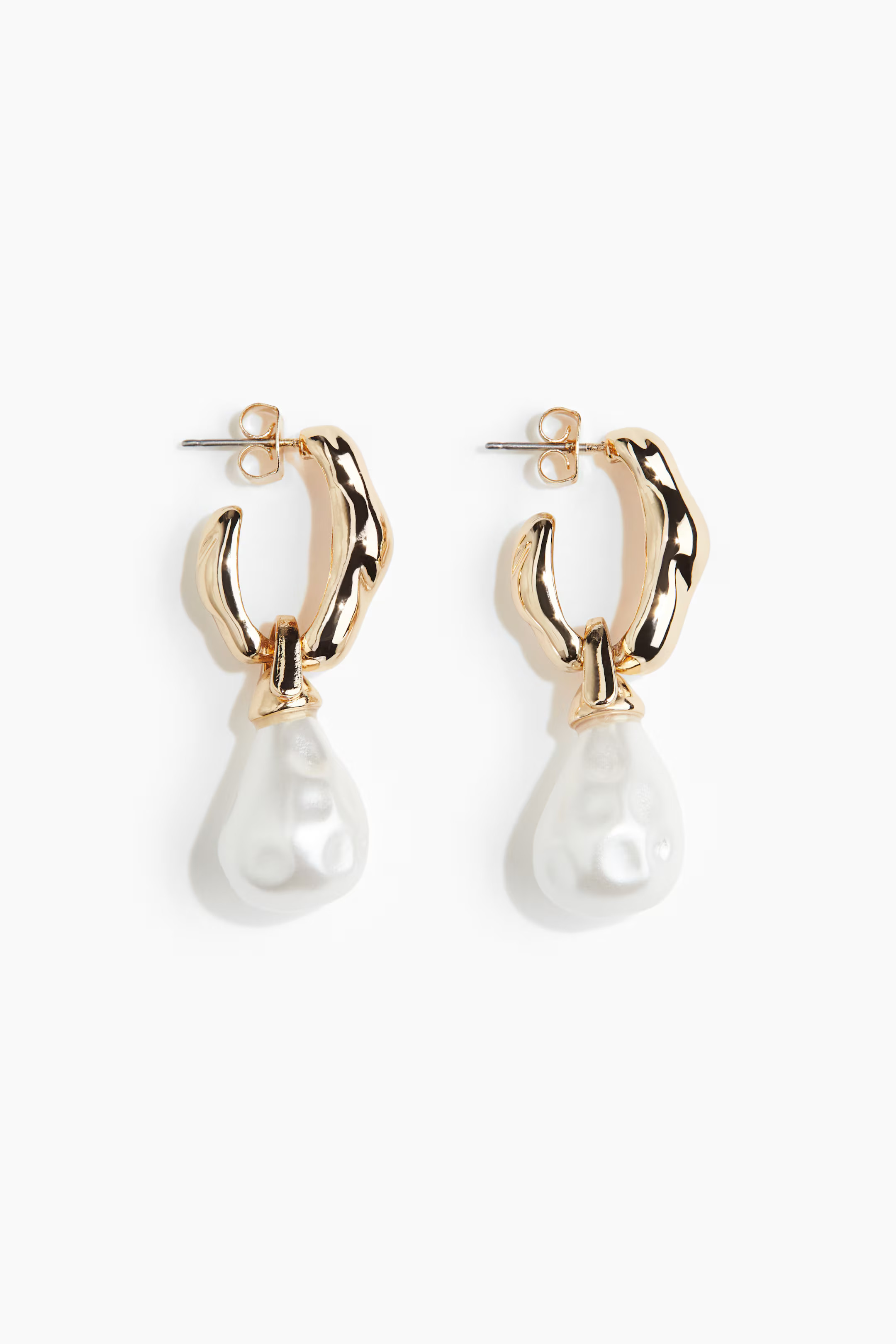 Pendant hoop earrings | H&M (UK, MY, IN, SG, PH, TW, HK)