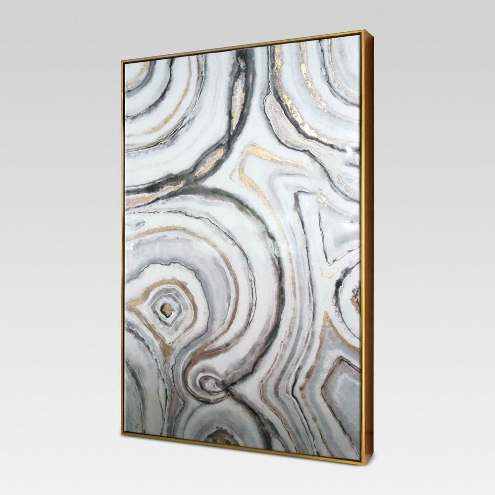 Geode Framed High Gloss Canvas 40""x25"" - Project 62 | Target