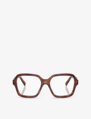 MU 03YV Square-Frame Acetate Eyeglasses | Selfridges