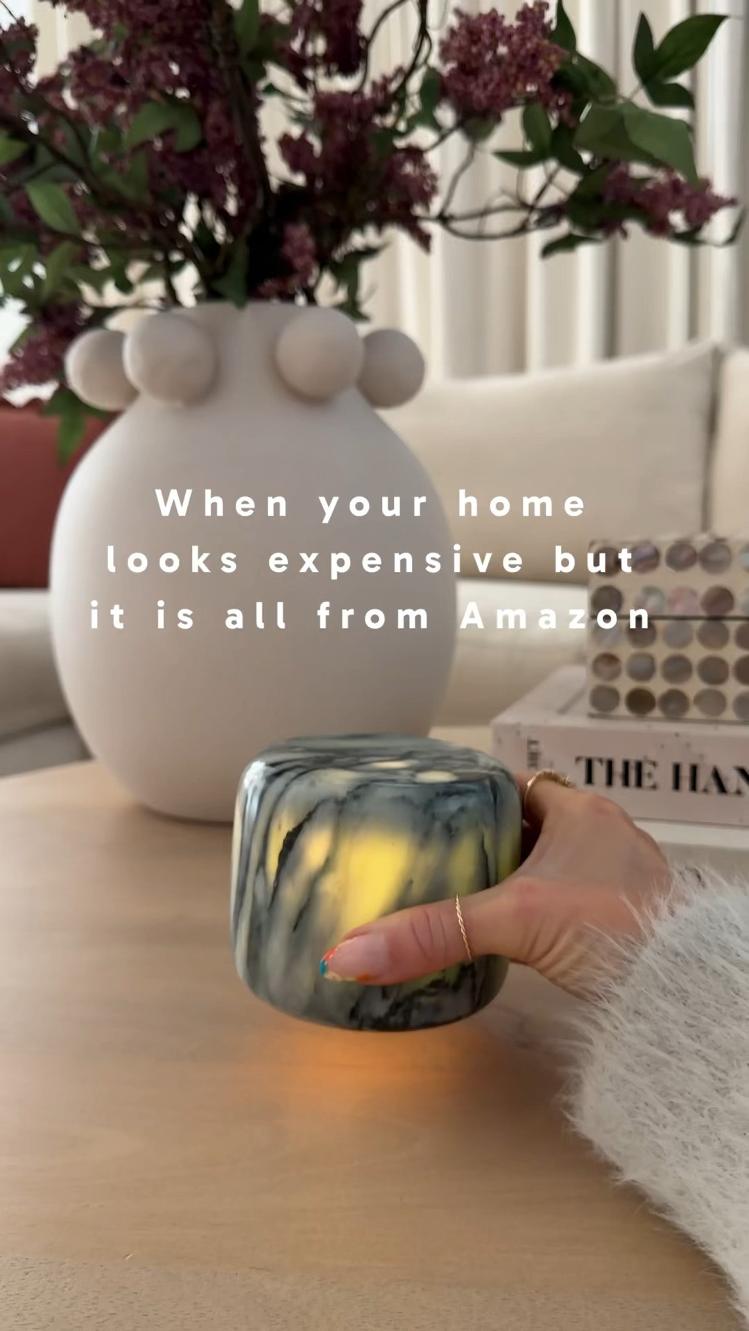 Simple ways to refresh your living room for the season, these are some of my favorite finds. Swapping in lighter throw blankets, brighter pillows, and a few beautiful branches can completely change the feel of a space without redecorating the entire room. Small updates like these keep your home feeling fresh, cozy, and ready for summer. 

 #LTKHome