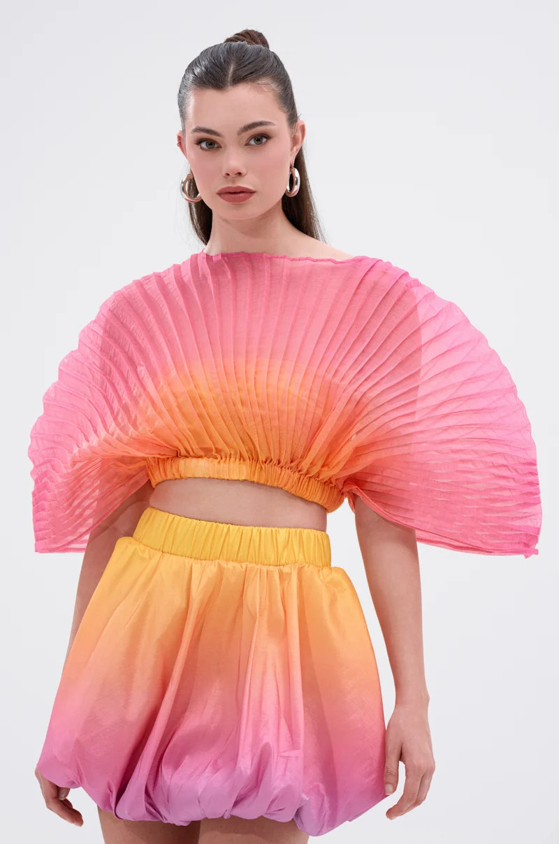 SHELBY OMBRE BLOUSE | AKIRA
