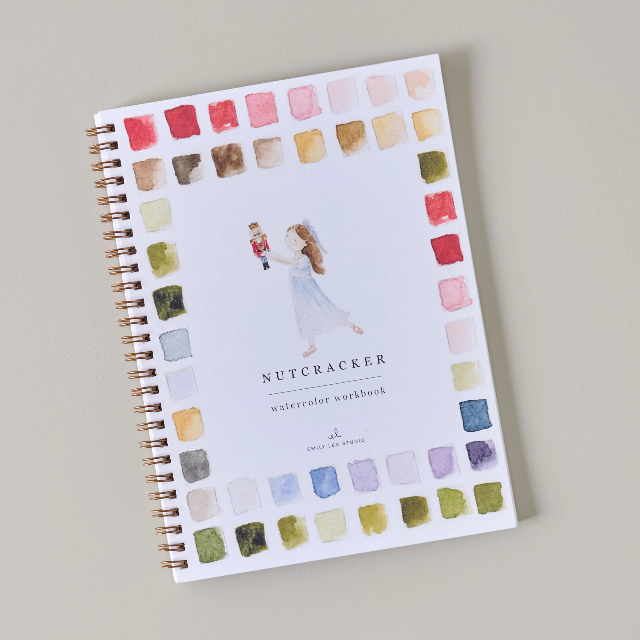 Nutcracker Watercolor Workbook | Magnolia