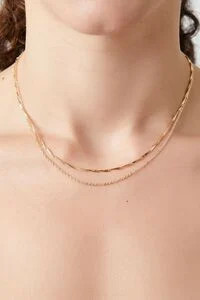 Layered Hayseed Chain Necklace | Forever 21 (US)