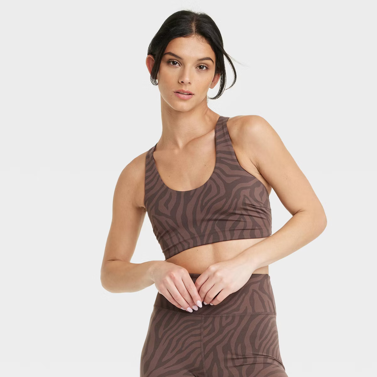 Women's Light Support Brushed Sculpt Unpadded Bra - All in Motion™ | Target