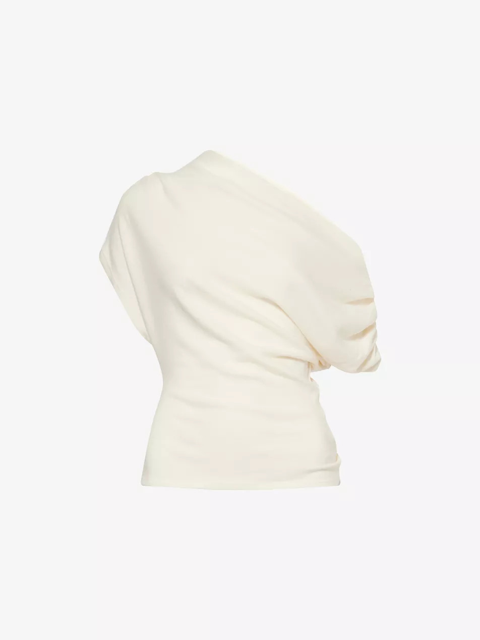 Iris Off-Shoulder Knitted Top | Selfridges