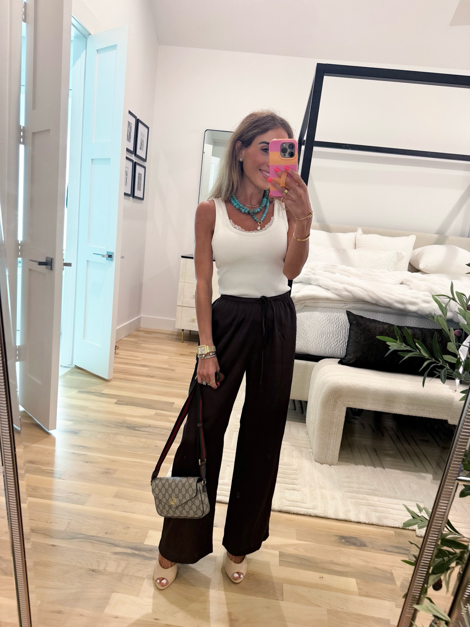 Trending satin pull on pants that are so chic and petite friendly. Wearing xxs short

#LTKPetite #LTKootd #LTKSeasonal
