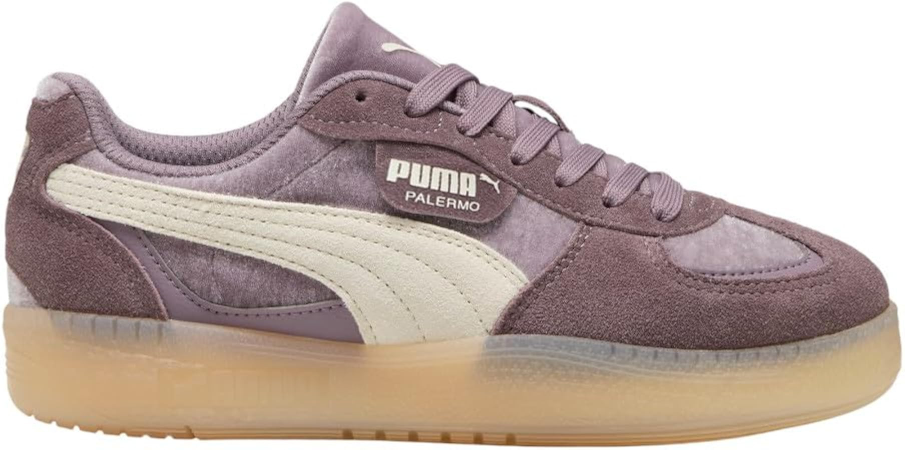 PUMA Womens Palermo Moda Velvet Dream Lace Up Sneakers Shoes Casual - Purple | Amazon (US)