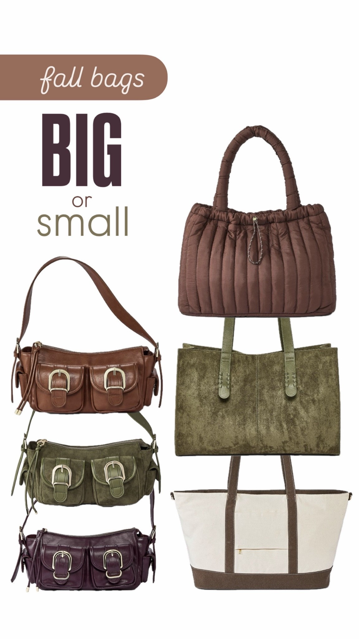 Fall bags!

#LTKNYFW #LTKootd #LTKmomlife