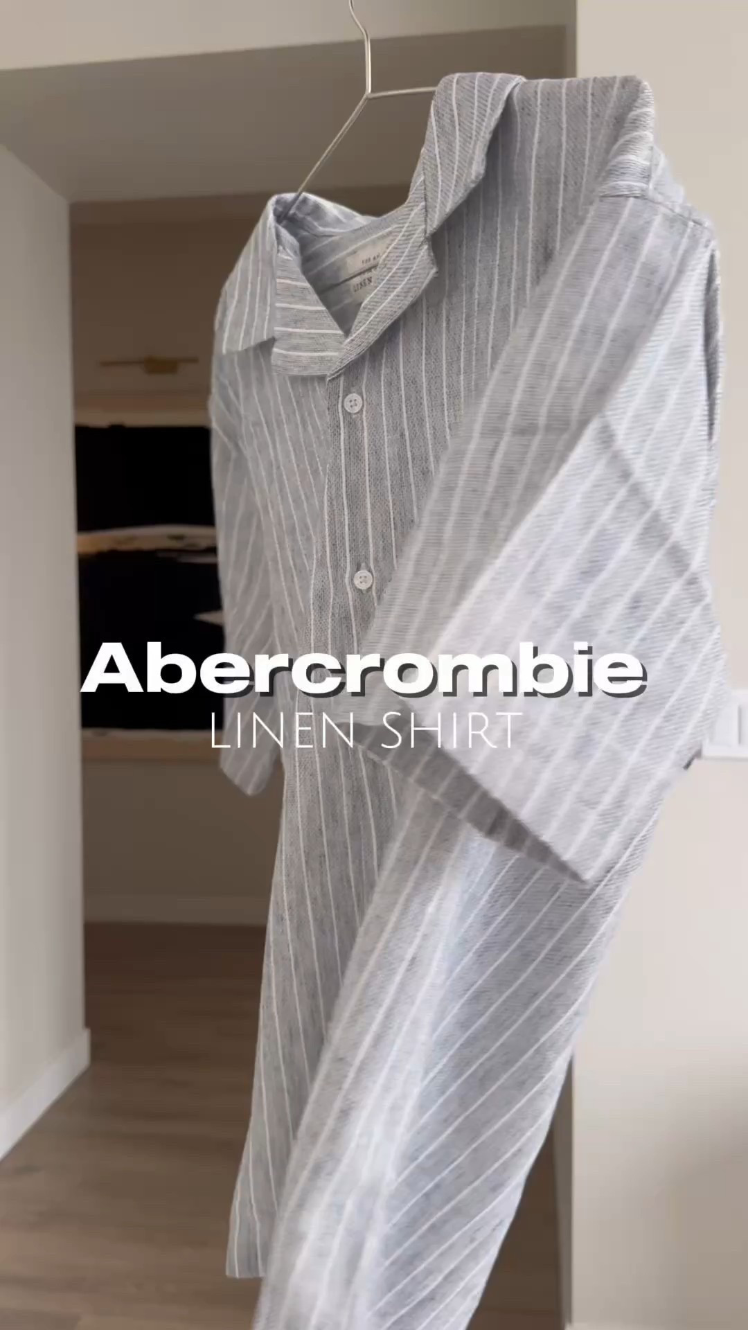 Short sleeve button up from Abercrombie. Comes in tons of colorways and patterns, but this striped one is perfect for spring/summer 

#LTKWorkwear #LTKFindsUnder50 #LTKMens