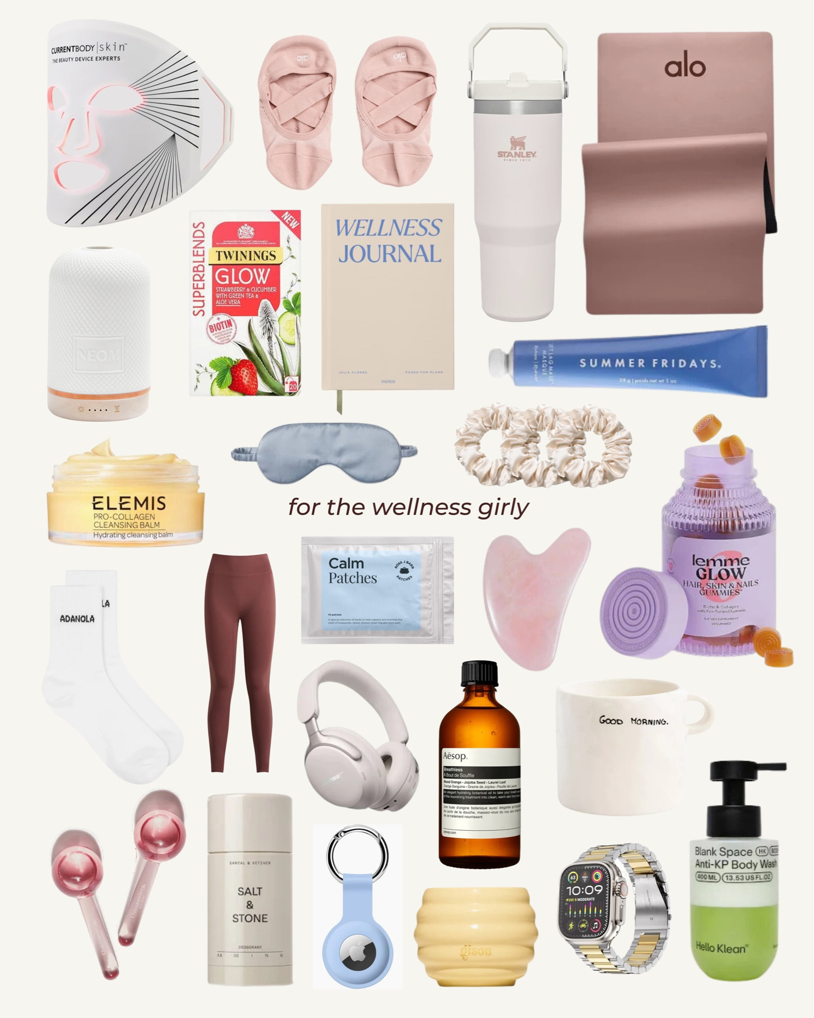 gift guide for the wellness girls