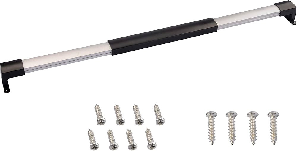 RVGUARD RV Screen Door Cross Bar Handle Adjustable from 21-5/8 Inch to 28-5/8 Inch with Sturdy an... | Amazon (US)