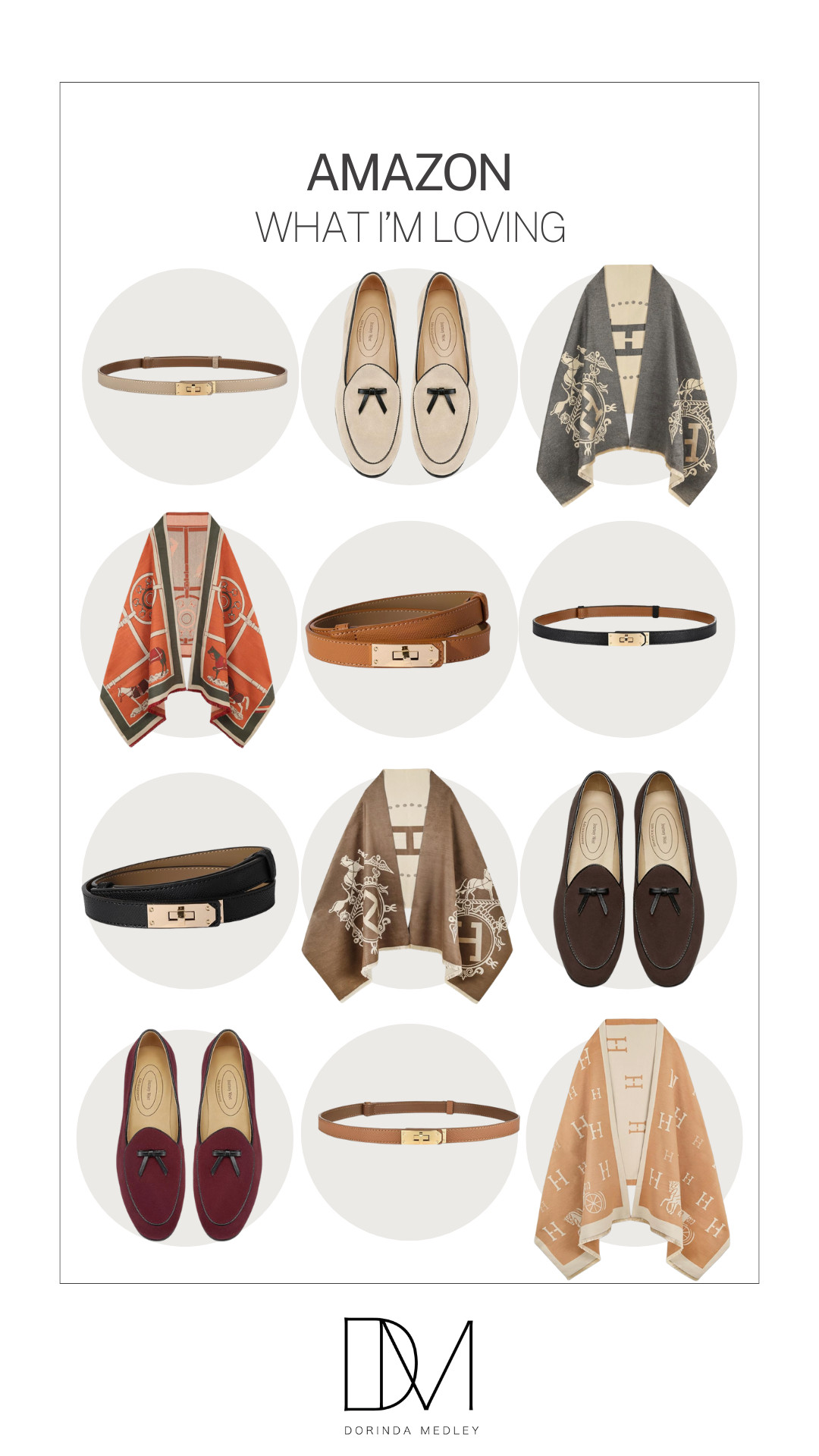 What I'm loving from Amazon! The cutest loafers available in multiple colors, elevated ponchos & dazzling belts to upgrade your look. ✨ 

 #LTKSeasonal #LTKStyleTip #LTKShoeCrush