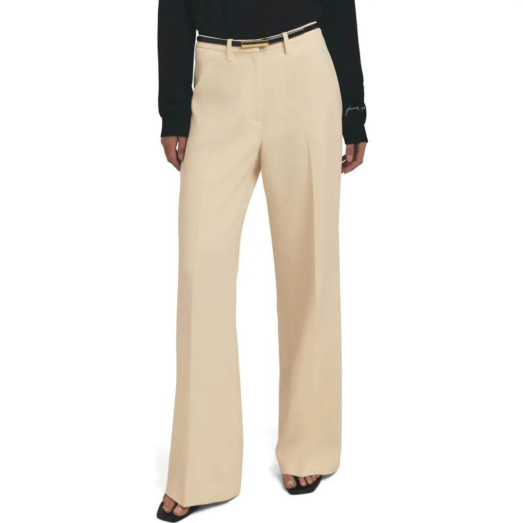 Favorite Daughter The Nora Wide Leg Pants in Vanilla at Nordstrom, Size 8 | Nordstrom